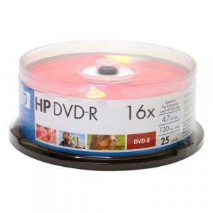 Hp Dm16025Cb 4.7 16X Dvd-Rs, 25-Ct