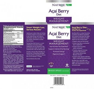 Natrol Acai Berry Diet, 60 Capsules