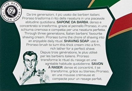 Proraso Shaving Soap - Eucalyptus And Menthol - 5.2 Oz - 150 Ml - New Formulation