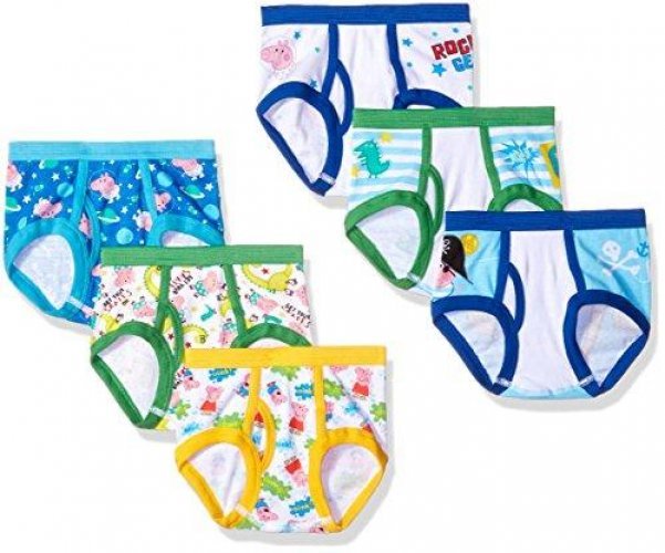Peppa Pig Boys 7-Pack Peppa Toddler Boy Brief Underwear, Peppa Boy Multi, 4T  Us - Imported Products from USA - iBhejo