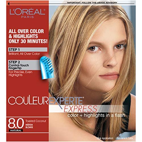 L'Oreal Paris Couleur Experte 2-Step Home Hair Color & Highlights Kit,  Toasted Coconut - Shop Imported Products from USA to India Online - iBhejo