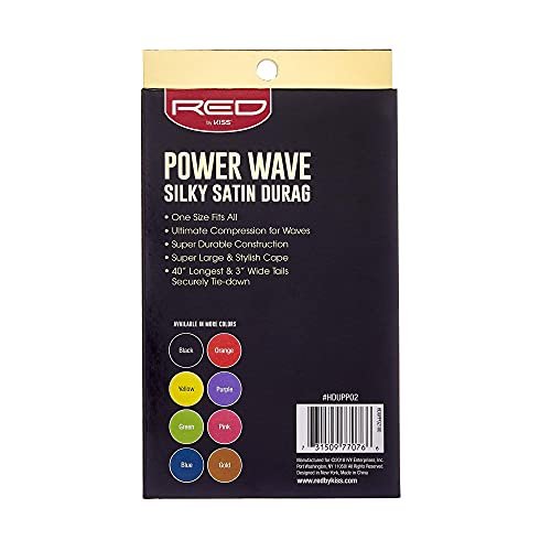 Power Wave Silky Satin Durag - Gold