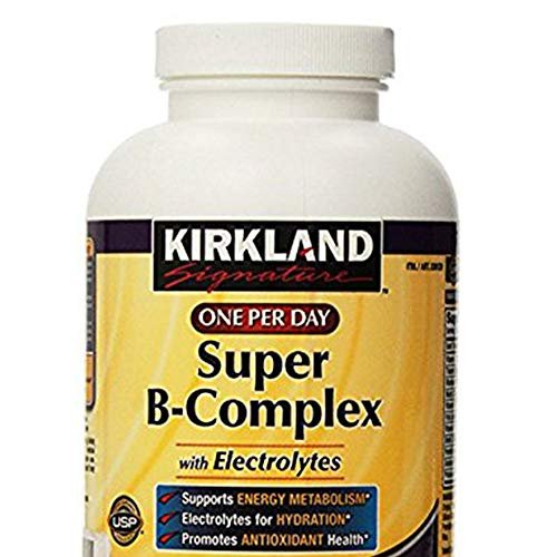 KIRKLAND SIGNATURE One Per Day Super B-Complex With Electrolytes, 1000 ...