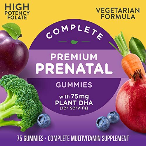 Nature'S Way Alive! Complete Premium Prenatal Gummy Multivitamin, High
