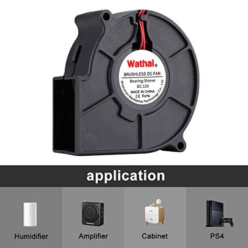 Wathai 12V 75mm X 30mm DC Centrifugal Fan - Cooling Kenya - View #5