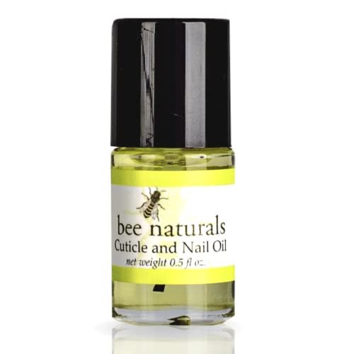 Bee Naturals Cuticle And Nail Oil - Heal Cracked Nails And Rigid Cuticles -  0.5 Oz - Imported Products from USA - iBhejo