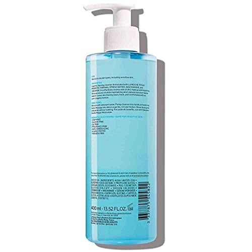 La RochePosay Toleriane Purifying Foaming Facial, Oil Free Face Wash