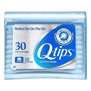 Pointed Q Tips Qtip Bleeker and R we Individually Wrapped Cotton Swabs 180  Count - Chlorine & Oil Free - Recyclable & Biodegreadable - Perfect for  Travel Makeup 180 Count (Pack of 1)