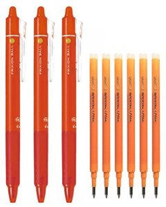 Pilot Gel Ink Refills for FriXion Erasable Gel Ink Pen Fine Point Red Ink 18 Total Refills