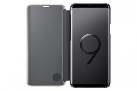 Samsung Galaxy S9+ S-View Flip Case With Kickstand, Black