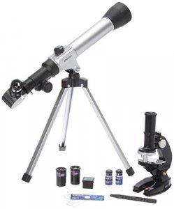 Vivitar Vivtelmic20 20X30X40X Telescope And Microscope Kit (Black)