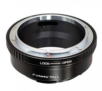 Fotasy Canon Fd Lens To Leica L Mount Mirrorless Digital Camera Adapter, Fits Leica Tl Camera 18146 / Leica T Typ 701 Came