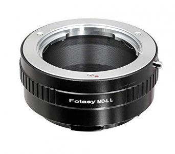 Fotasy Minolta Md Rokkor Lens To Leica L Mount Mirrorless Digital Camera Adapter, Fits Leica Tl Camera 18146 / Leica T Typ