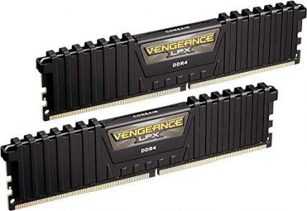 Corsair Vengeance Lpx 16Gb (2X8Gb) Ddr4 Dram 3000Mhz C15 Desktop Memory Kit - Black (Cmk16Gx4M2B3000C15)
