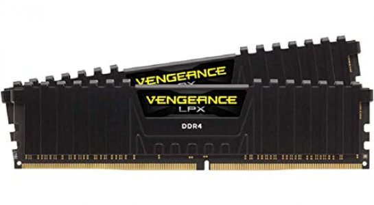Corsair Vengeance Lpx 16Gb (2X8Gb) Ddr4 Dram 3200Mhz C16 Desktop Memory Kit - Black