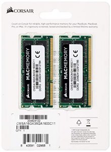Corsair Apple Certified 16 Gb (2X8 Gb) Ddr3 1600Mhz Laptop Memory
