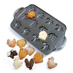 Wilton Perfect Results Premium Non-Stick Bakeware Mini Muffin Pan, Set Of  2, 24-Cup, Steel - Imported Products from USA - iBhejo