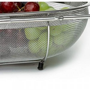 ExcelSteel 8.75 Stainless Steel Strainer