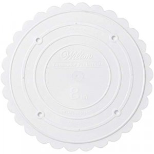 Wilton 302-8 Decorator Preferred Round Separator Plate For Cakes, 8-Inch