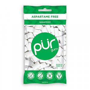 The Pur Company Gum, Spearmint, 55 Pieces - Aspartame Free, Sugar Free