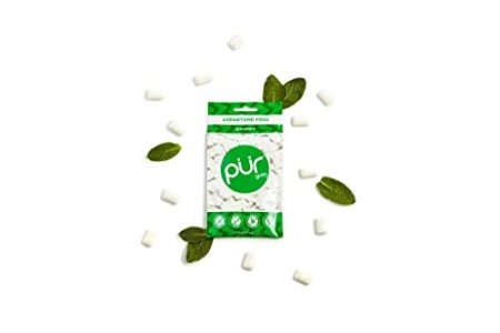 The Pur Company Gum, Spearmint, 55 Pieces - Aspartame Free, Sugar Free