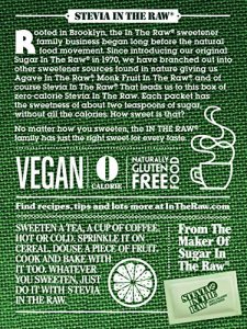 Stevia In The Raw 50 Count Box