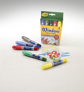 Crayola Washable Window Crayons, Glass And Window Art Supplies