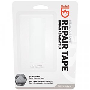 Gear Aid Tenacious Tape Repair Tape For Fabric And Vinyl, Clear, 3 X 20