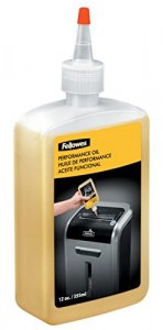 Fellowes Shredder Oil, 12 Oz. Bottle With Extension Nozzle (35250)