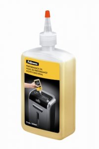 Fellowes Shredder Oil, 12 Oz. Bottle With Extension Nozzle (35250)