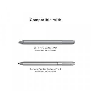 Alexandra Original Surface Pen Tips Replacement (3 - HB, Default Tip) for 2017 Microsoft Surface Pen( Model 1776), Surface Pro 4 Pen