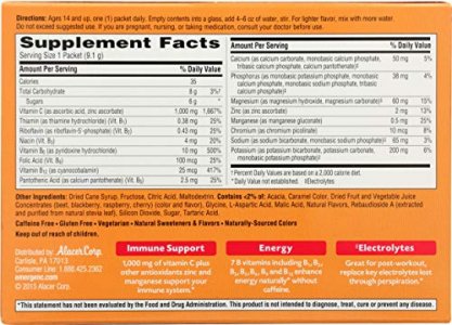 Emergen-C Raspberry - 30-Count