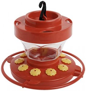 First Nature 3091 16-Ounce Hummingbird Flower Feeder