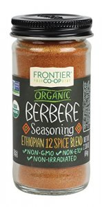 Frontier Berbere Seasoning Organic 2.3 Oz Bottle