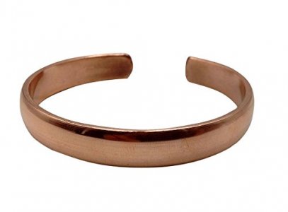 Healing Lama Hand Forged 100% Copper Bracelet. Unisex, Made With Solid And High Gauge Pure Copper. Helps Reducing The Joint Pain And Stiffness, Joint