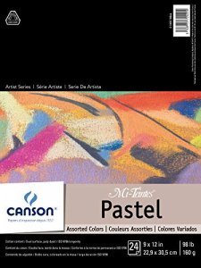 Canson XL Series Watercolor Paper, Wirebound Pad, 9x12 inches, 30 Sheets  (140lb/300g) - Artist Paper for Adults and Students - Watercolors, Mixed