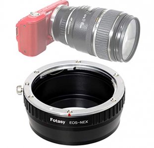 Fotasy Canon Eos Ef Lens To Sony E-Mount Nex Camera