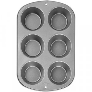 Basics Nonstick Muffin Baking Pan, 12 Cups - Set of 2