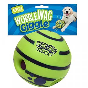 Allstar Innovations Wobble Wag Giggle Ball, Dog Toy, As Seen On Tv