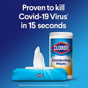 Clorox Disinfecting Wipes Value Pack, Bleach Free Cleaning Wipes - 75 Count Each (Pack Of 3)