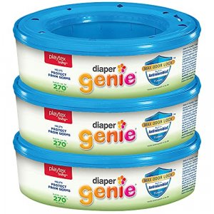 Playtex Diaper Genie Refill - 270 Count (Pack Of 3)