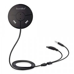 Soundbot Sb360 Bluetooth 4.0 Car Kit Hands-Free Wireless Streaming Dongle - Black