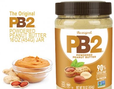 Pb2 Original Powdered Peanut Butter Twin Pack [2-16Oz Jars]
