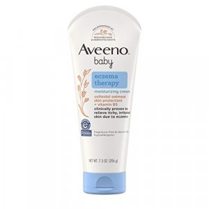 Aveeno Baby Eczema Therapy Moisturizing Cream For Dry Skin 7.3 Oz
