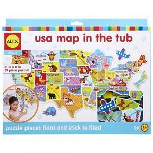 Alex Bath Usa Map In The Tub