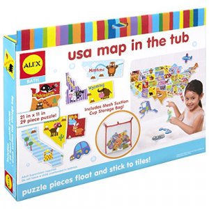 Alex Bath Usa Map In The Tub