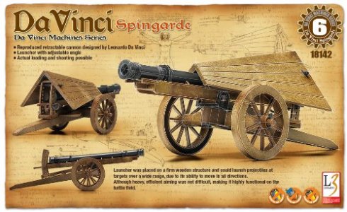 Academy Da Vinci Spingarde Cannon
