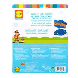 Alex Bath People Block Squirters Kids Bath Toy