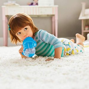  The First Years Cocomelon Kids Insulated Sippy Cups -  Dishwasher Safe Spill Proof Toddler Cups - Ages 12 Months and Up - 9 Ounces  - 2 Count : Baby