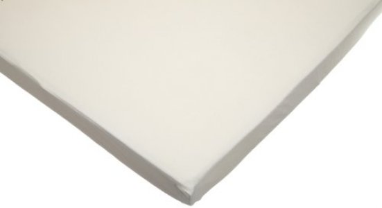 American Baby Company Organic Cotton Interlock Portable Fitted Crib Sheet - Natural